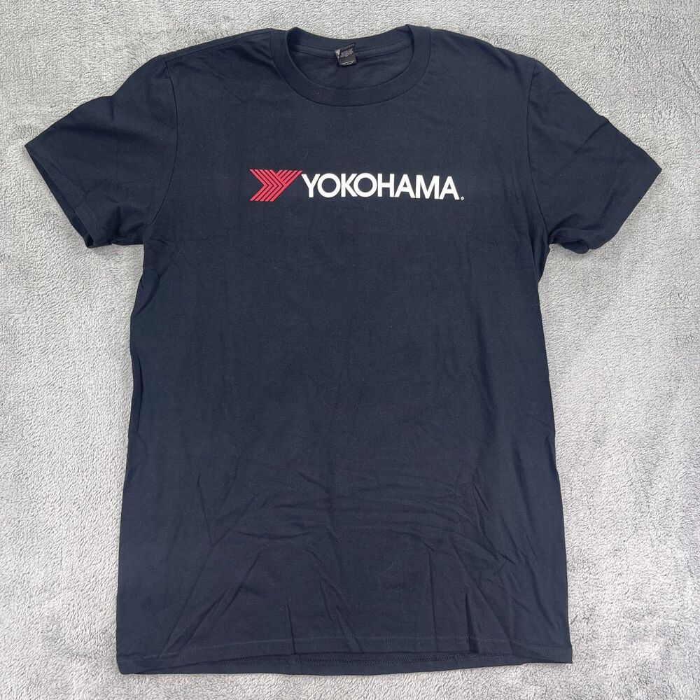 Yokohama 2018 Ride And Drive Lightweight T-Shirt Mens Medium Black Graphic